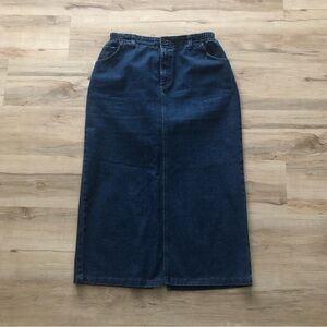 Lee Dark Blue Pencil Skirt